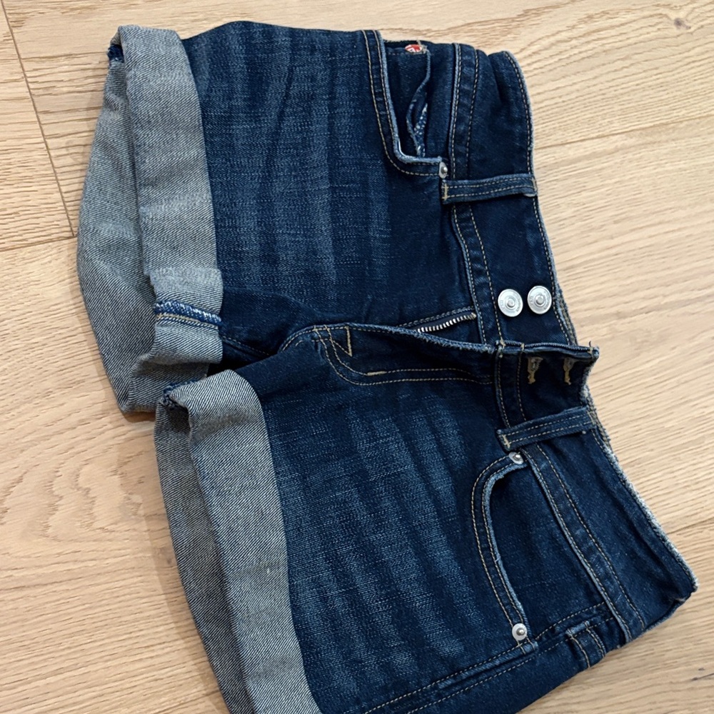 Hudson Jeans Indigo Denim Shorts